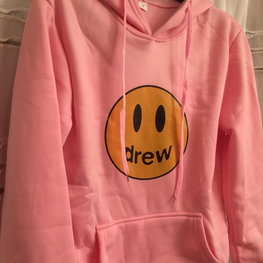 SOLD "drew" Happy Face Bieber inspired Sweatshirt